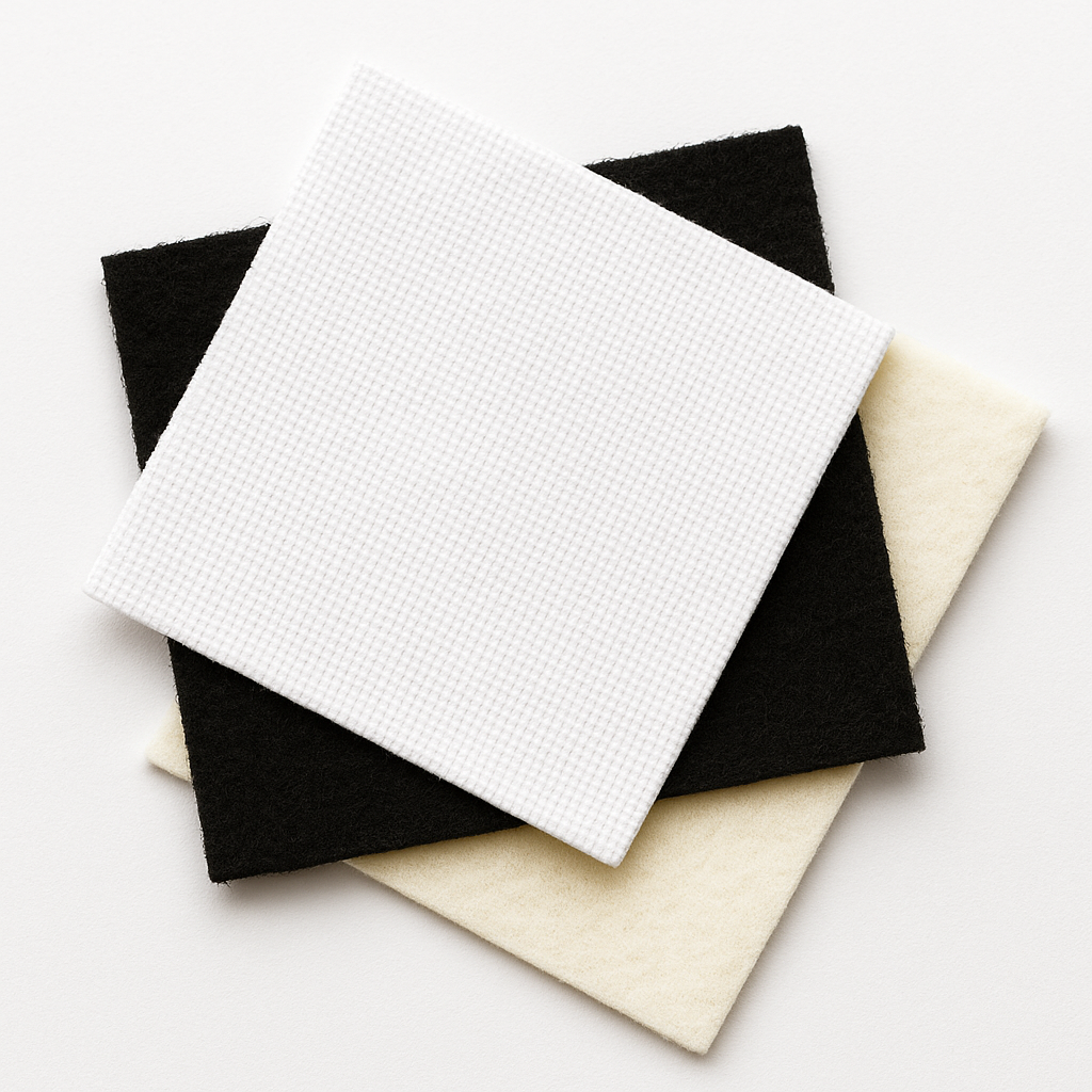 布章底布(棉布、毛氈、不織布)Bases for patches