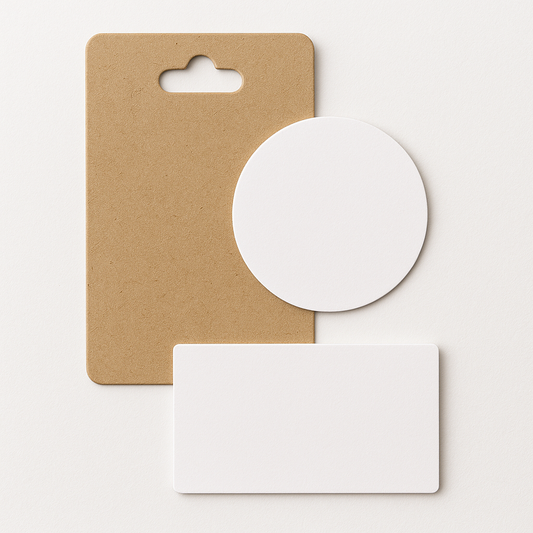 紙卡、貼紙、標籤 (Paper cards, Labels)